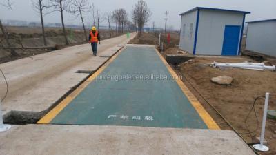 China Q235 100t 120t Electronic Truck Scale / Digital Electronic Weighbridge 100 120 Ton for sale