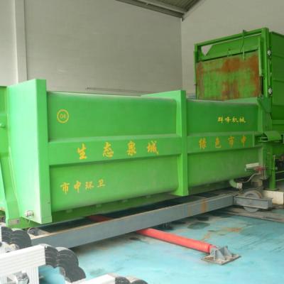 China Household Best Price Horizontal Detachable Garbage Compressor Equipment (Solid Waste) for sale