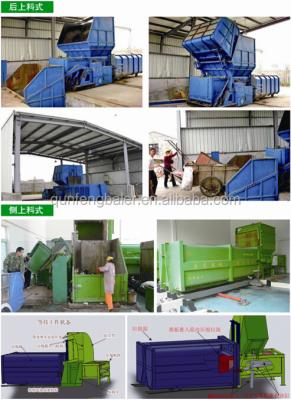 China Municipal Vertical Solid Waste Garbage Compressor , Waste Transfer Compactor for sale