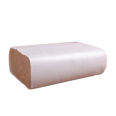 China Soft Comfortable Recycled Brown Pulp Absorbent Hand Paper Towels for sale