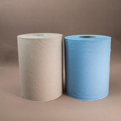 China White color most popular paper napkin rolls color cavity wooden core paper napkin rolls disposable paper napkin rolls for restaurants for sale