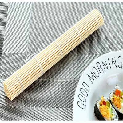 China Sustainable High Quality Easy Use Natural Bamboo Sushi Rolling Mats for sale