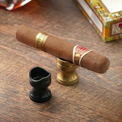 China Portable Cigar Accessories Travel Pocket Cigar Stand Outdoor Portable Cigar Holder for sale