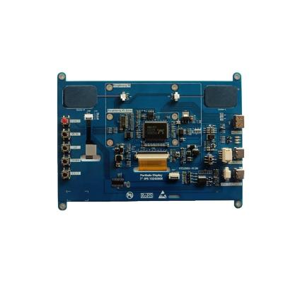 China Optional MENU LCD driver 1024*600 resolution capacitor/resistor LCD 50pinRGB interface, suitable for all sizes of LCD panels for sale