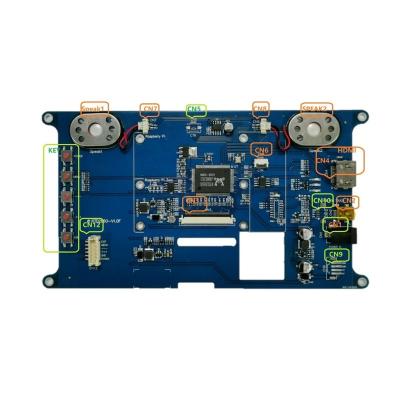 China MENU Driver Plate 800*480 Resolution Capacitive Touch VGA DVILCD Interface 50pinRGB for sale