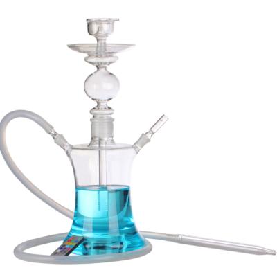 China Heat-resistent Shisha Glass Hookah Classic Hot Russian Style With LED Light for sale