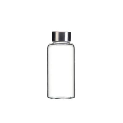 China Viable Promo High Quality Borosilicate Glass Heat Resistant Water Bottle for sale