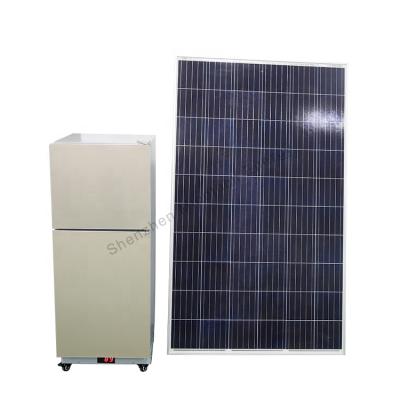 China 128L COMPRESSOR DC Fridge Solar Power DC Compressor Fridge 12V 24V Solar Powered Camping Fridge for sale