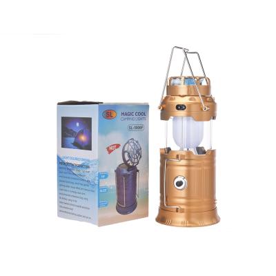 China Led Torch Light Solar Power High Power LED Camping Lantern With USB Charge for sale