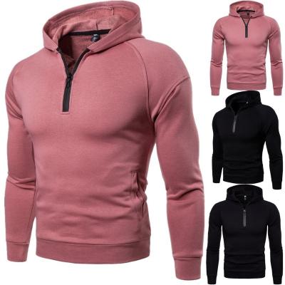 China Anti-Wrinkle Gym Clothing Mens Sweater Winter Hoodie Cotton Sweatsuit Zipper Fashionable Custom Pullover Hoody Slim Fit Hoodies for sale