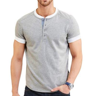 China High Quality Custom Fitness Mens Anti-Wrinkle Cotton Tight Tees Running Sports Short Sleeve Slim Fit T-shirt for sale