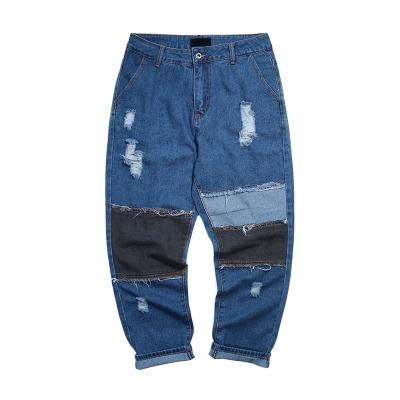 China Custom Billions QUICK DRY Jeans Men's Ripped Jeans Pants Mens for sale