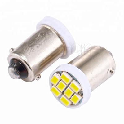 China T4W BA9S 8 SMD LED 3020 8led 12V high quality interior light wedge 8smd reading dome lamps car beacon car dc 1206 for sale