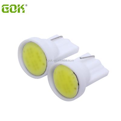 China T10 led cob t10 led 2w 3d led gray card plate lights door lamps indicator light reading light T106cob for sale