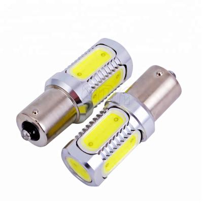 China BA15S 7.5W 11567.5w High Power S25 P21W COB Car LED Lamp 12V XENON Lamp 12V Tail Brake Fog Turn Signal Bulbs 1156 for sale