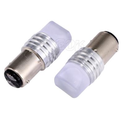 China Car Led 1157 P21/5W S25 BAY15D 9 Strobe 1157 Turn Signal Light DRL B11579EZ White SMD 2835 LED Bulb Lamp Car Brake Stop for sale