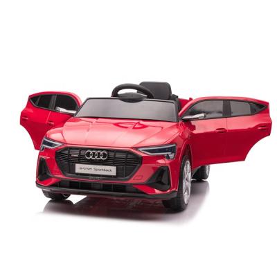 China Ride On Toy 2021Licensed Audi-e Tron Sportback 12V Battery Car Kids Electric Cars For Kids To Ride Electric for sale