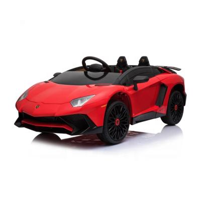 China Ride On Toy Licensed Lamborghini 2020 Ride On Kids Big Car 12v Kids Ride On Car Electric Licensed Electronic Car For Kids for sale