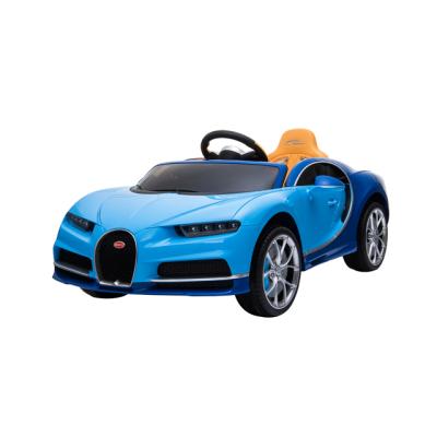 China Ride On Toy New Licensed Bugatti Ride On Car Outside Electric Ride On 12v Children Car Kids Electric Cars for sale