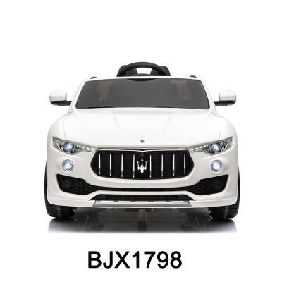 China With Front And Rear Led Lights Newest Licensed Maserati 12V Kids Ride-On Car for sale