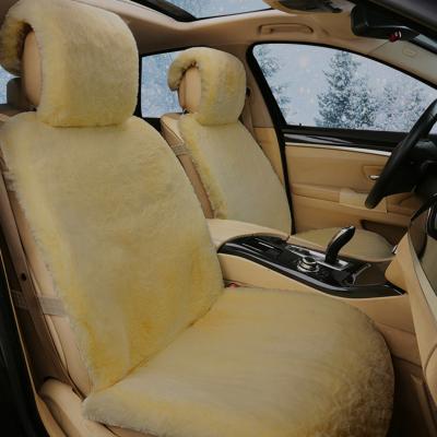 China Hot-selling Fluffy Universal Car Seat Cover Four-Season Pairs for sale