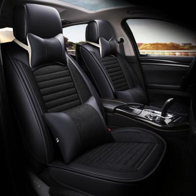 China Business Support Fabric Leather Car Offroad Rear Seat Cover / Luxury Luxury Design for sale