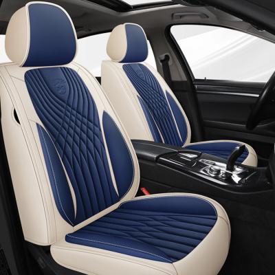 China Business / 2022 Luxury High Quality Leather Car Seat Covers Universal for sale