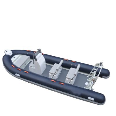 China Leisure Liya 2.4-5.2m Aluminum RIB Boat With Deep V Shape Hull For Sale for sale