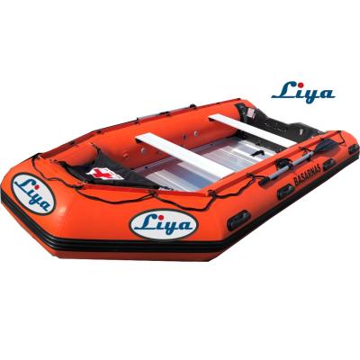 China Rescue/Work military hypalon Liya 3.8-6.5m inflatable entertainment/rescue boat manufacturers for sale