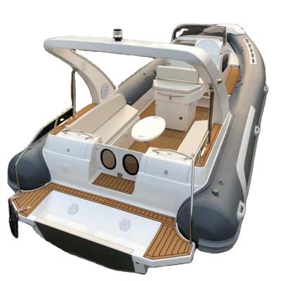 China Tourist/surfer/leisure/sailing sport boat luxury rigid rib inflatable boat Rib Liya 8.3m for sale