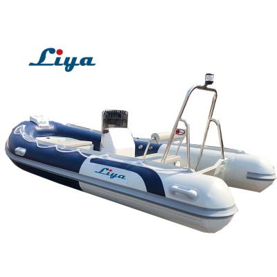 China Fiberglass Liya 7.9ft-15.8ft Rib Boat Open Deck Tender Baot For Sale for sale