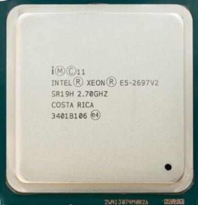 China CPU Intel Xeon E5 2600 v2 / E5 2697 v2 2.70GHz 30MB SR19H Server Processor for sale