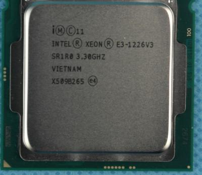 China 8MB Intel Xeon E3 1200 v3  / Intel Quad Core CPU E3 1226 v3 3.30 GHz for sale