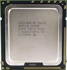 China 26 Clock Multiplier X5690 3.46GHz Six Cores SLBVX Intel Xeon 6 Core Processor for sale