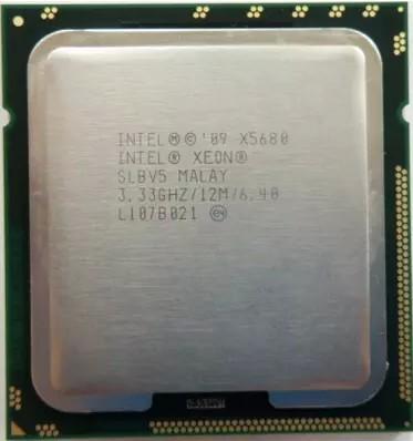 China CPU Intel Xeon X5680 6 Cores 12M Cache 3.33 GHz 64 Bit Data Width for sale