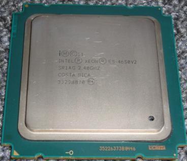 China E5 4650 v2 25M L2 Cache 2.40 GHz 10 Core Intel Xeon Processor SR1AG for sale