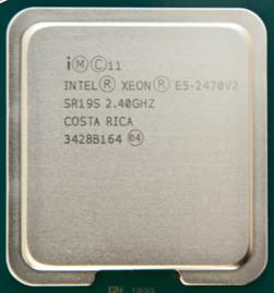 China 2.40 GHz E5 2470 v2 25M Cache 10 Core Intel Xeon CPU Server Processor for sale