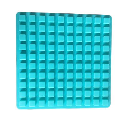 China Viable Silicone Gummy Candy Mold Fondant Chocolate Ice Cube Chocolate Para Molde Baking Mold for sale