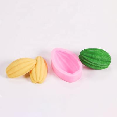 China New Viable Custom Cocoa Beans Molds Silicone Rubber Mold Baking Silicone Mold For Chocolate for sale