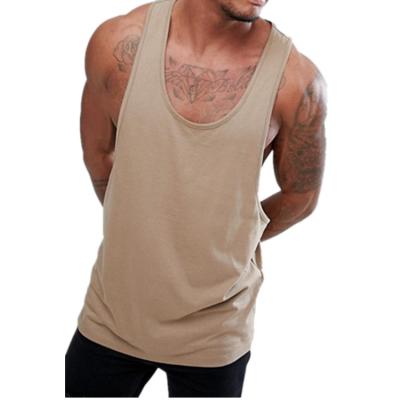 China Wholesale cheap high quality unisex custom made anti-shrink tank tops gym sports mens tank top for sale