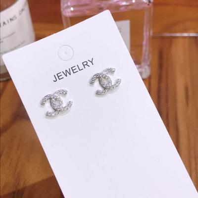 China Luxury Romantic Silver Plated Women's Fashion 925 Sterling Silver Fashion Earring Pendant Jewelry for sale