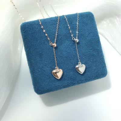 China 925 Sterling Silver CLASSIC Fashion Trendy Wholesale Women's Heart Shaped Jewelry for sale