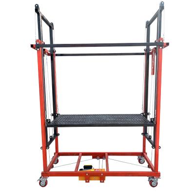 China Hotel factory direct sales of new small scaffold folding electric lifting automatic lifting cargo lift for sale