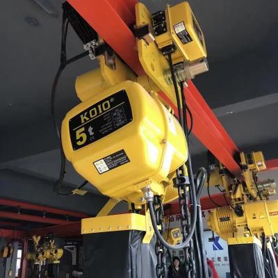 China Hoisting Equipment 1.5 Ton Chain Hoist Miniature Electric Chain Hoist 2 Ton 6 Meter Single Phase Electric for sale