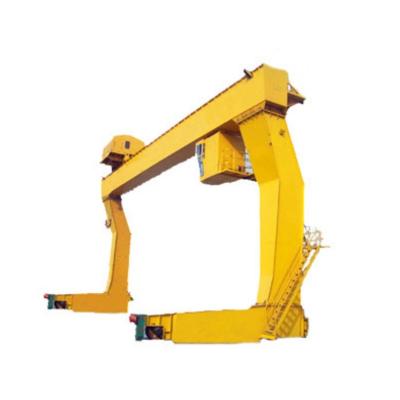 China Crane Chinese manufacturer double gantry gantry single mobile l type electric gantry crane beam hook gantry crane 10, 20, 32 tons price for sale