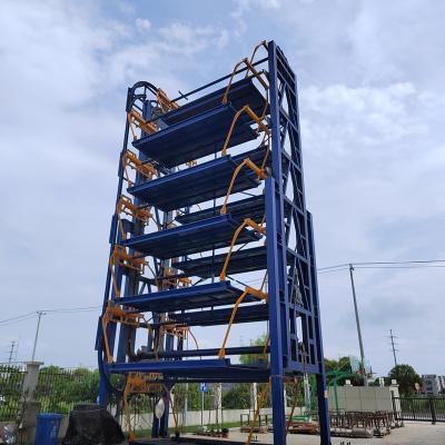 China Jiangsu shuangqi elevator parking three-dimensional vertical lift cycle car park 1T for sale