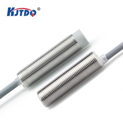 China Universal KJT M12 NPN Unconcise PNP 2 Wire NO NC Sn 8/10mm Long Range Inductive Proximity Sensor for sale