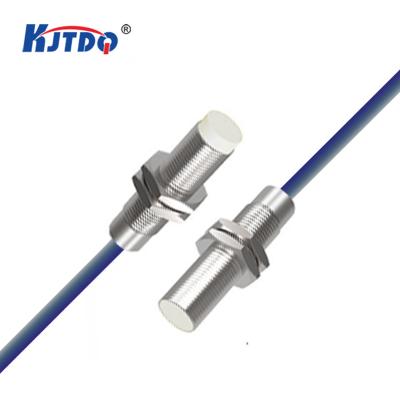 China KJT M12 NPN PNP 12V 24V 220V Universal Sn 2mm Low Temperature Flush Inductive Proximity Sensor for sale