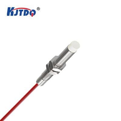 China Universal KJT M8 PNP 2 Flushed NPN Wire NO NC 2mm High Temperature Inductive Proximity Sensor for sale