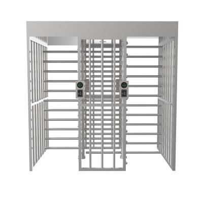 China Road Access Control Gate Automatic Card Full Height 304 Stainless Steel Turnstile Access Control System for sale